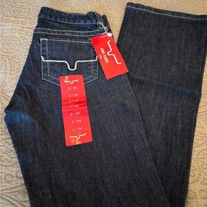 Kimes Ranch Women's Dark Blue Boot Cut Jeans